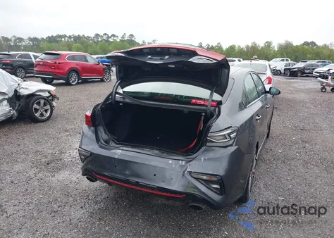 2021 Kia Forte Gt Manual из США, поврежденный, VIN 3KPF44AC4ME369956